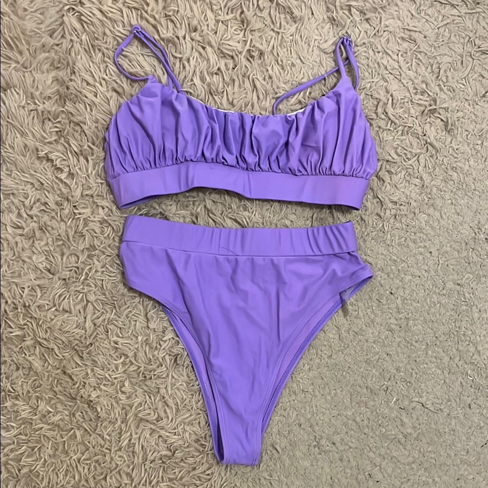 SHEIN Purple Bikini Set